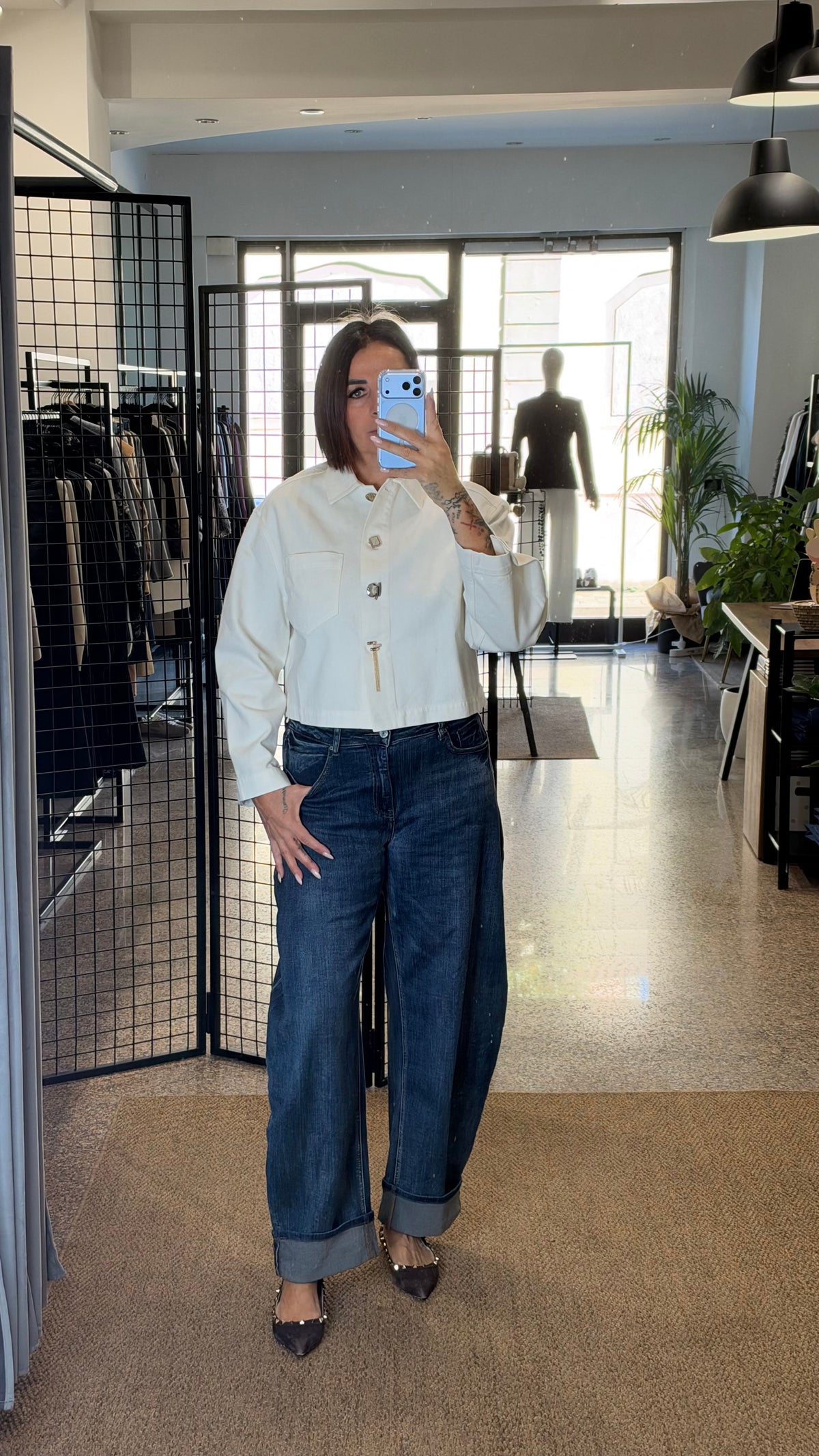 Vicolo Overshirt in Denim