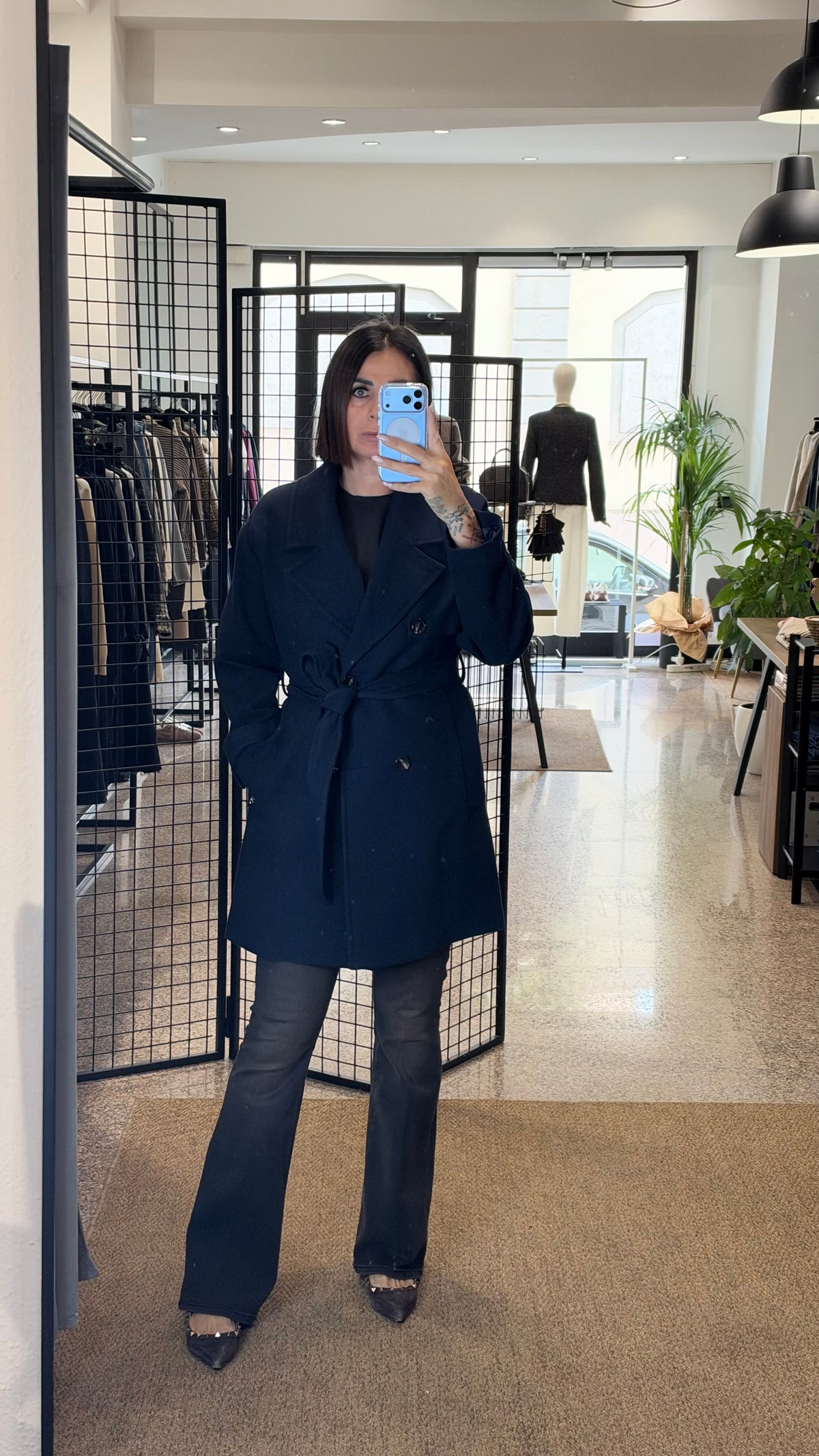 Please Cappotto Doppiopetto