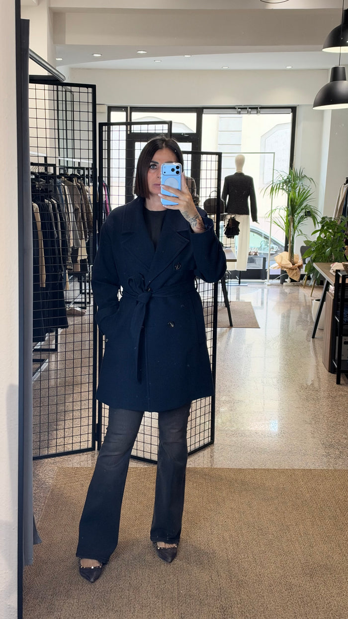 Please Cappotto Doppiopetto