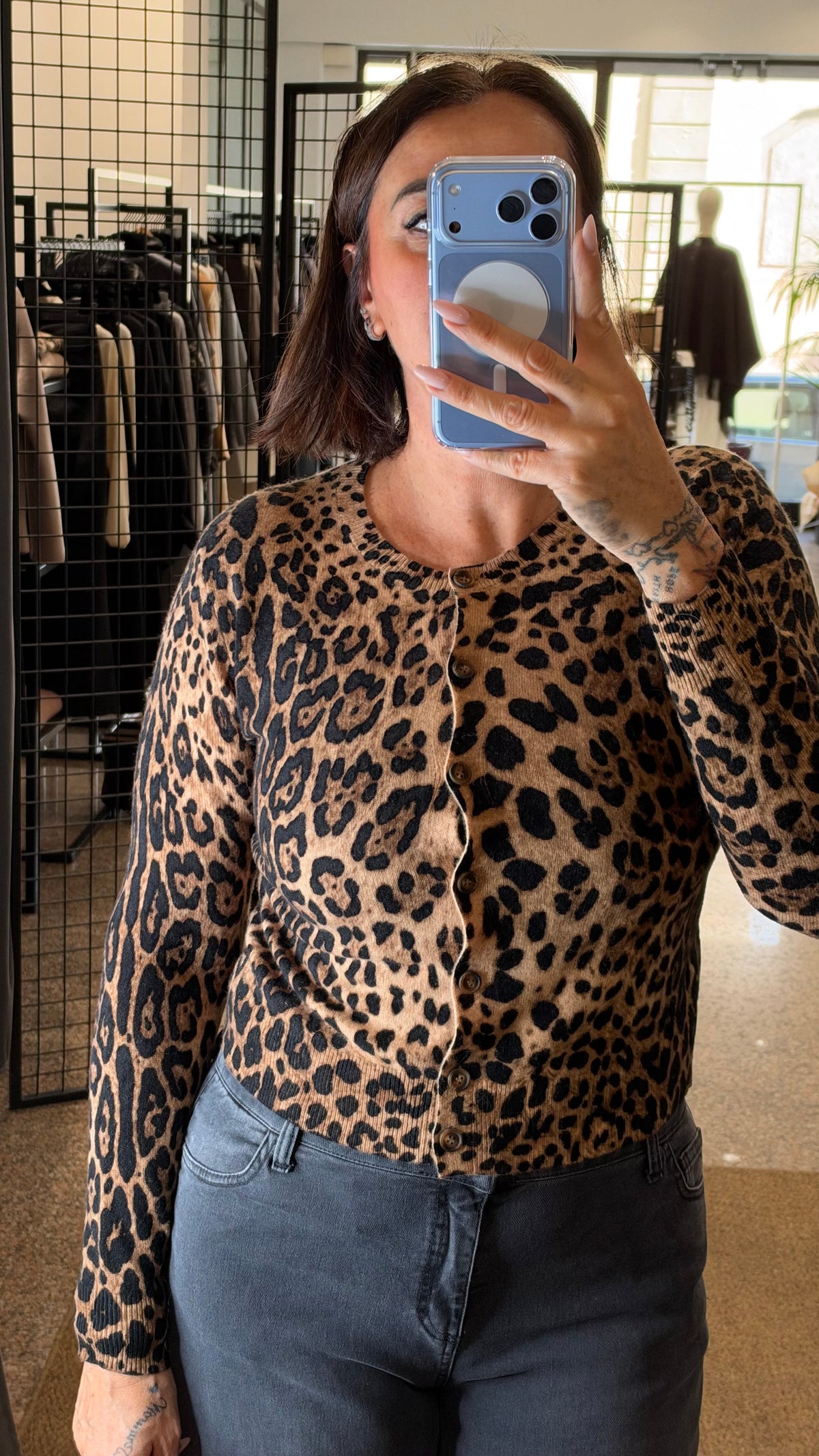 Please Cardigan Animalier