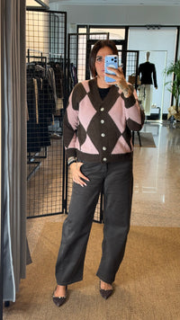 Kikisix Cardigan Rombi