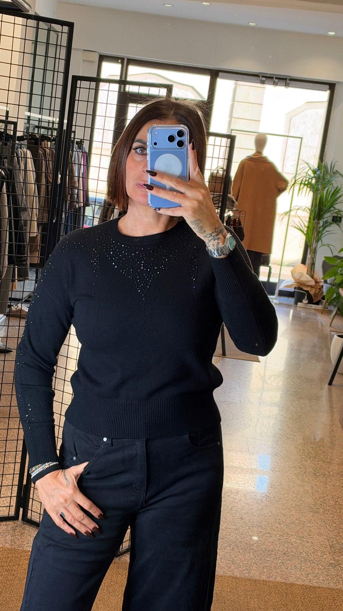 Myastreet Maglia Strass