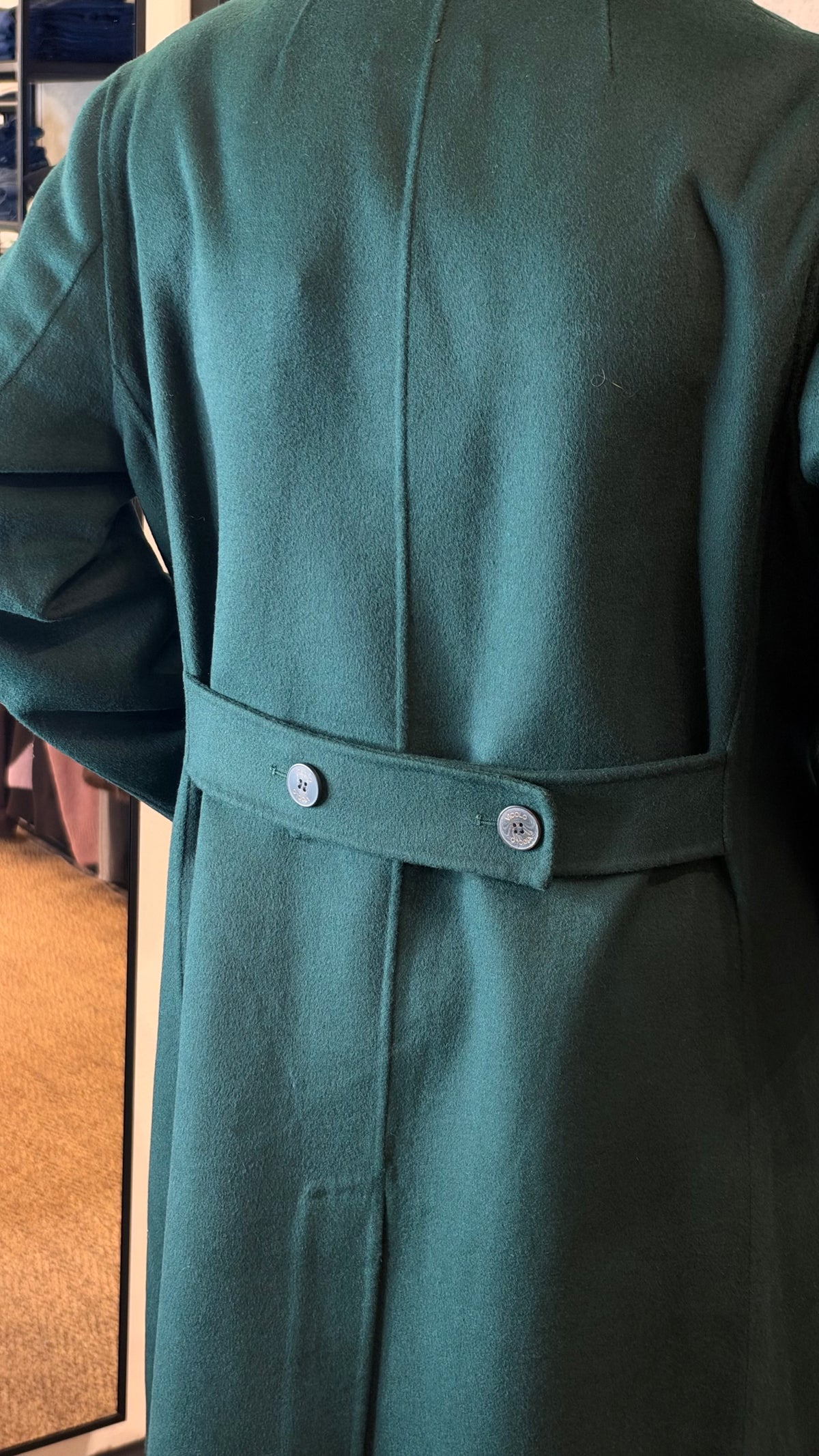 Vicolo Cappotto Lungo Doppiopetto