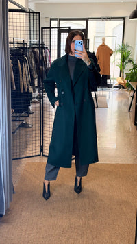 Vicolo Cappotto Lungo Doppiopetto