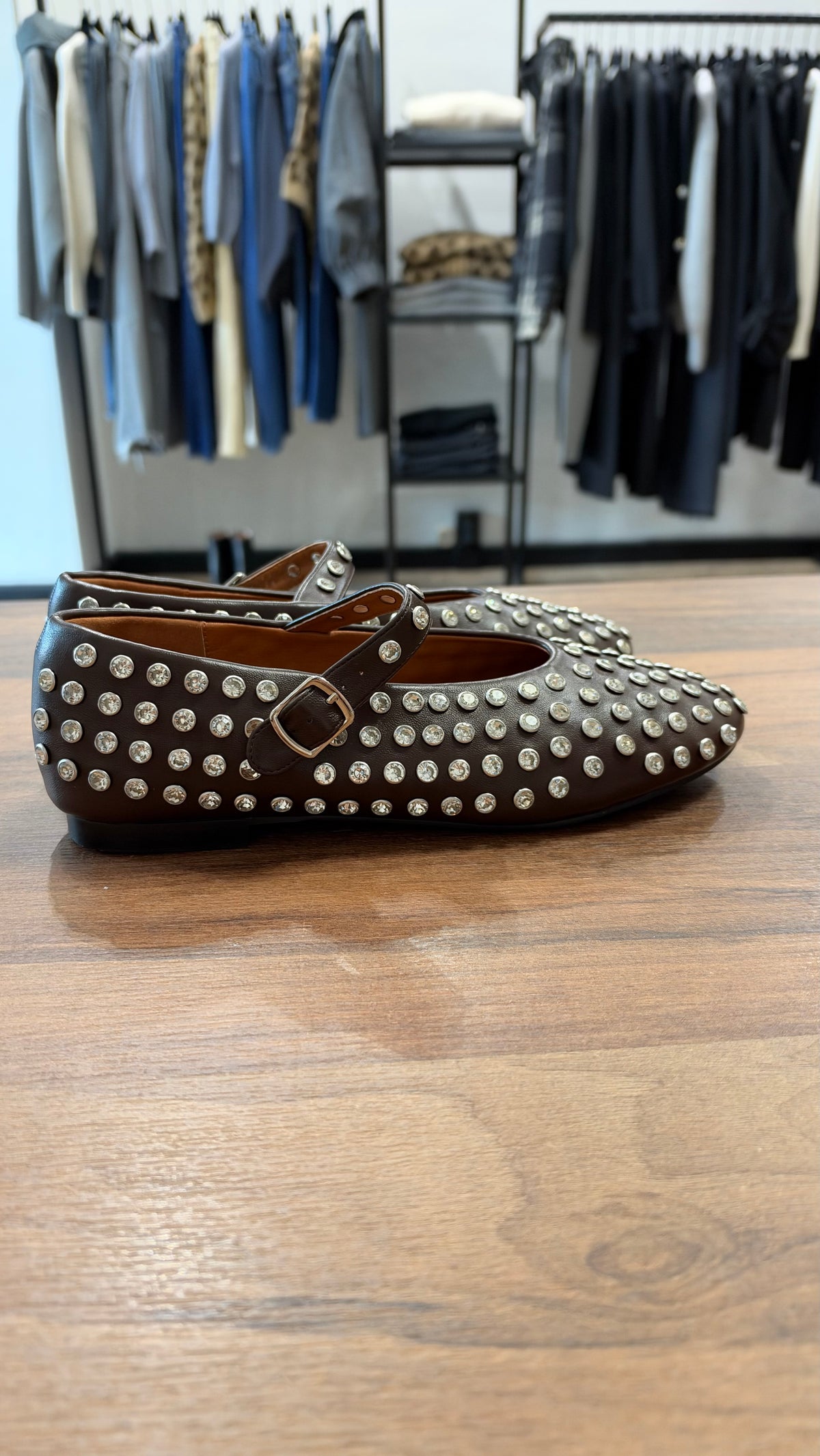 Ovye' Mary Jane con Strass ( 2 colori )