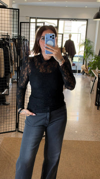 Myastreet Maglia Dolcevita Pizzo ( + colori)