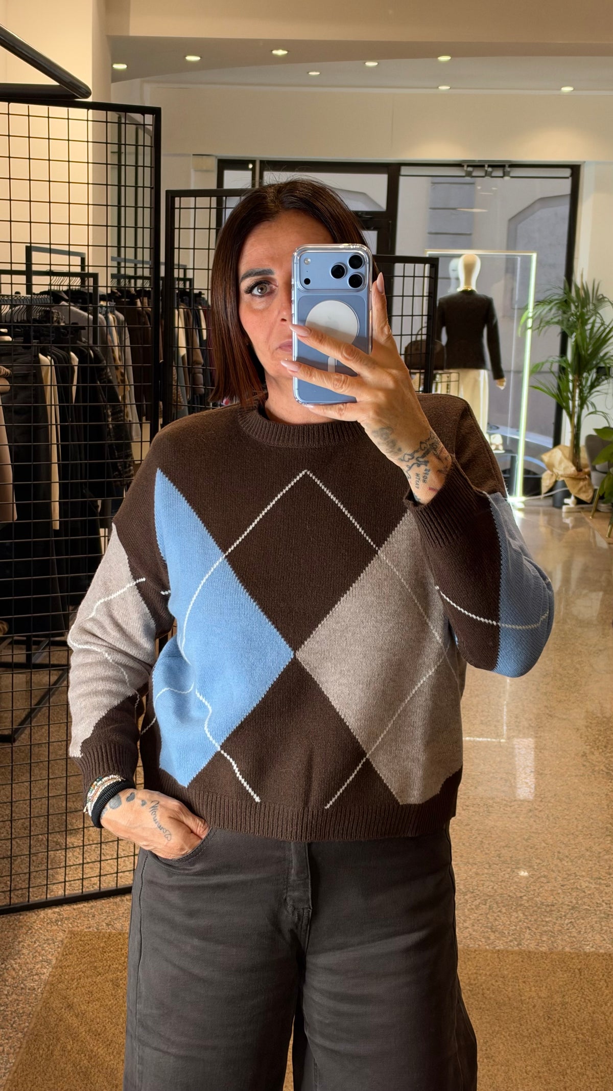 Vicolo Maglia Rombi ( 2 colori )