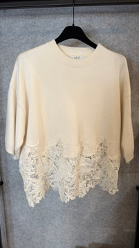 Myastreet Maglia Oversize Pizzo ( 3 colori)