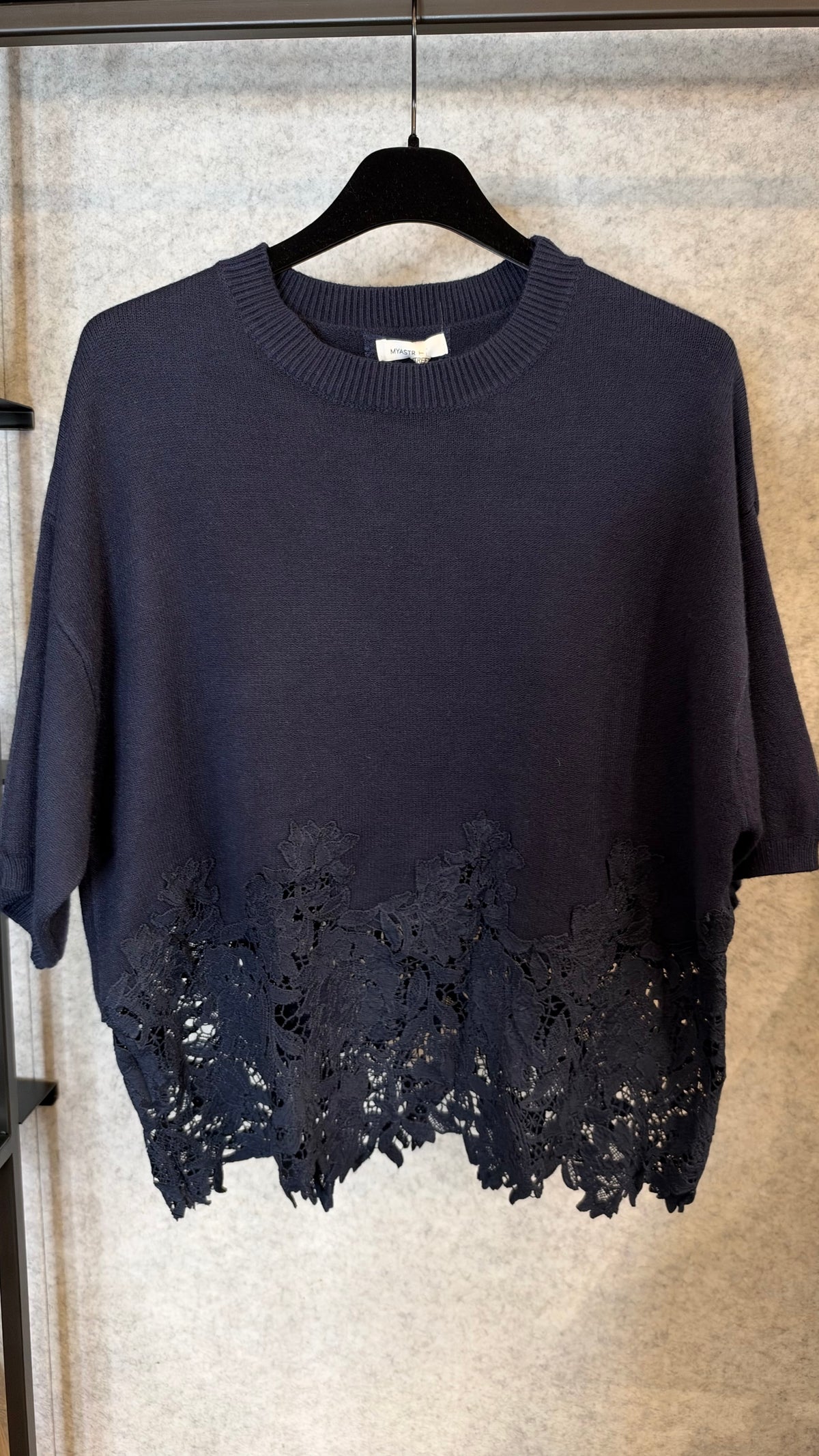 Myastreet Maglia Oversize Pizzo ( 3 colori)