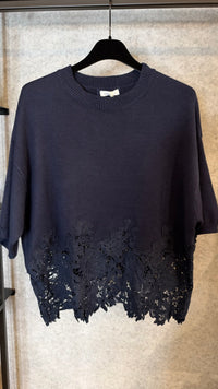 Myastreet Maglia Oversize Pizzo ( 3 colori)