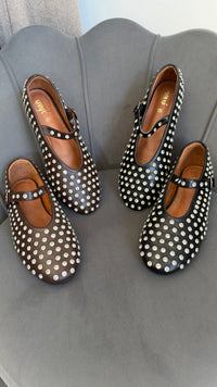 Ovye' Mary Jane con Strass ( 2 colori )