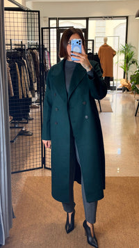 Vicolo Cappotto Lungo Doppiopetto