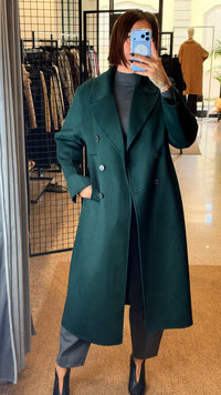 Vicolo Cappotto Lungo Doppiopetto