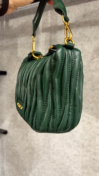 Borsa Hook Ecopelle Trapuntata Puffy