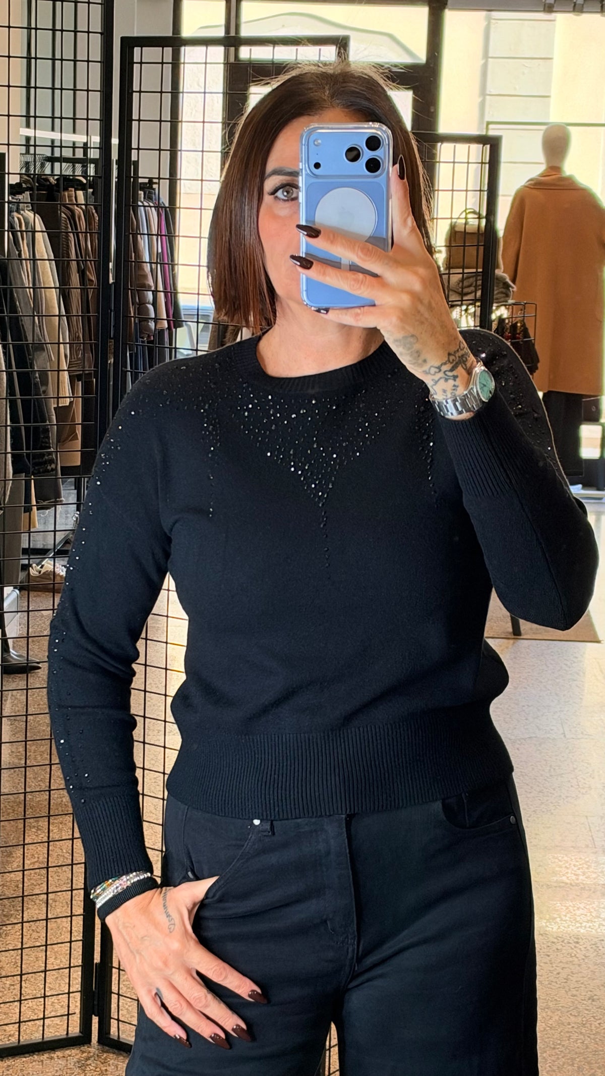 Myastreet Maglia Strass