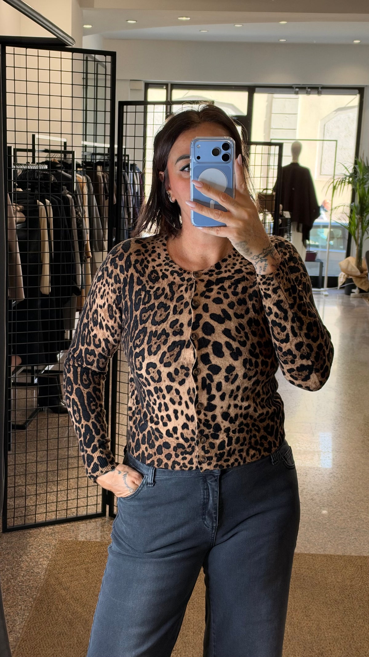 Please Cardigan Animalier