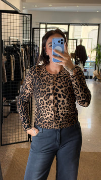 Please Cardigan Animalier