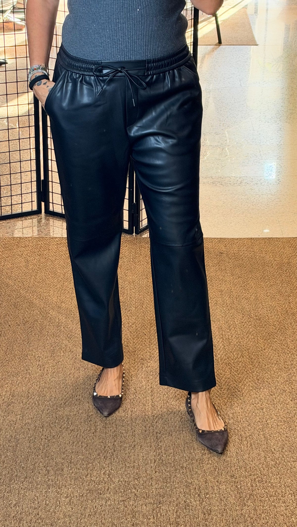 Soyaconcept Pantalone Ecopelle