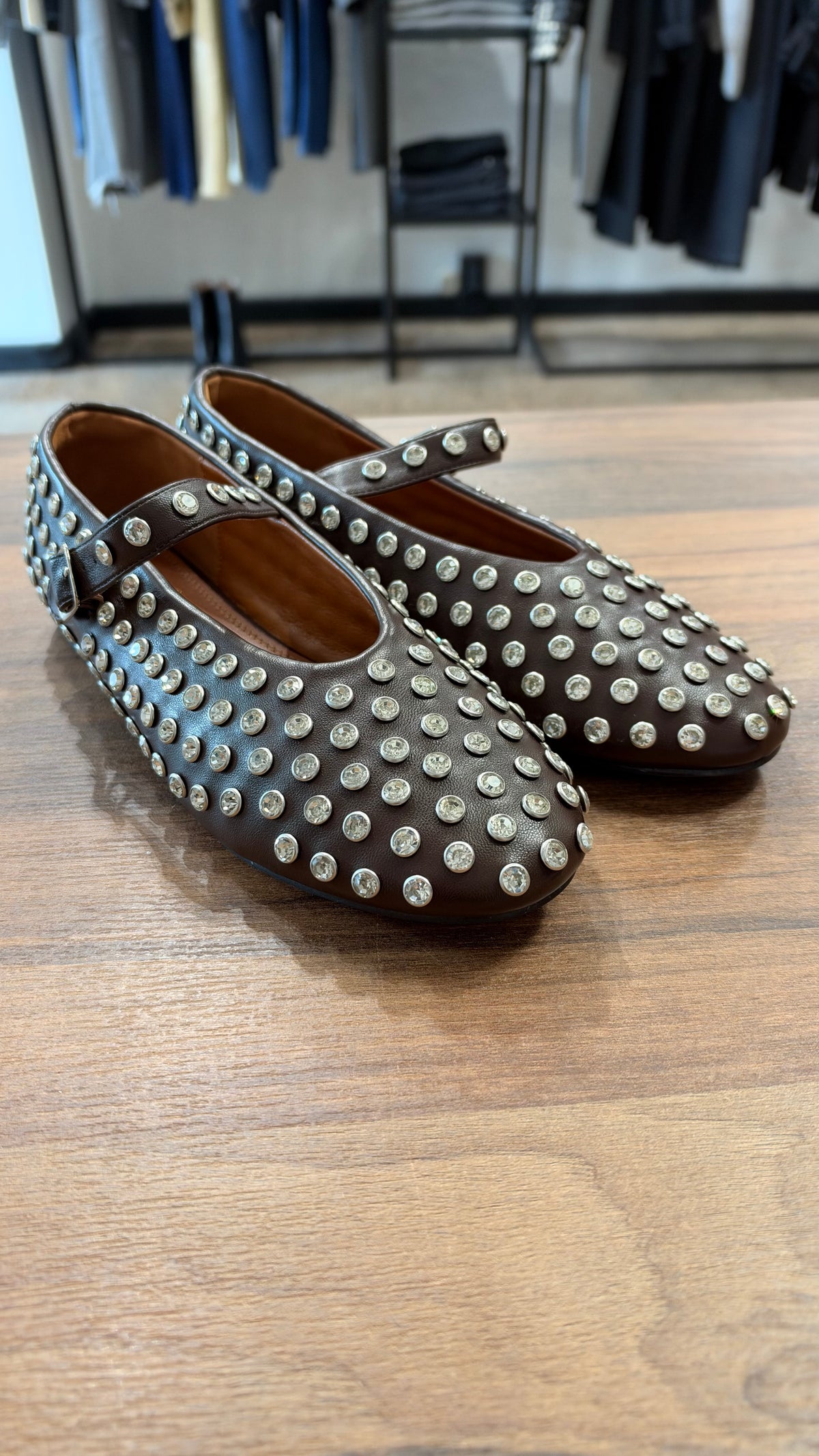 Ovye' Mary Jane con Strass ( 2 colori )