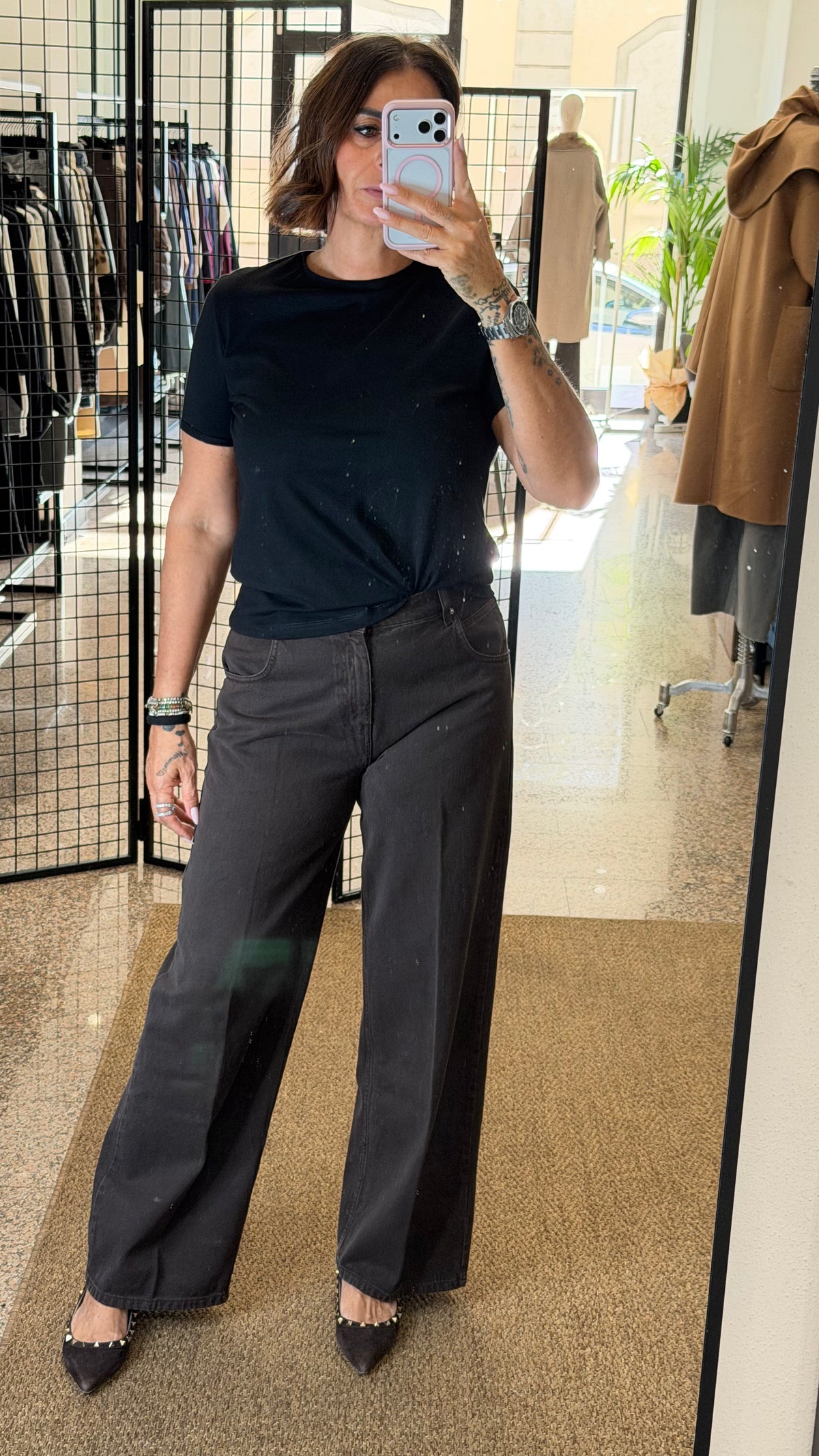Vicolo Jeans Icon Mia Baggy Moro
