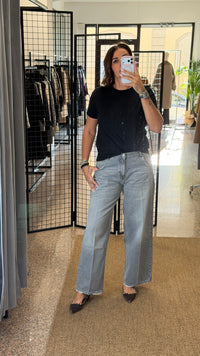 Vicolo Jeans Icon Mia Baggy Grigio