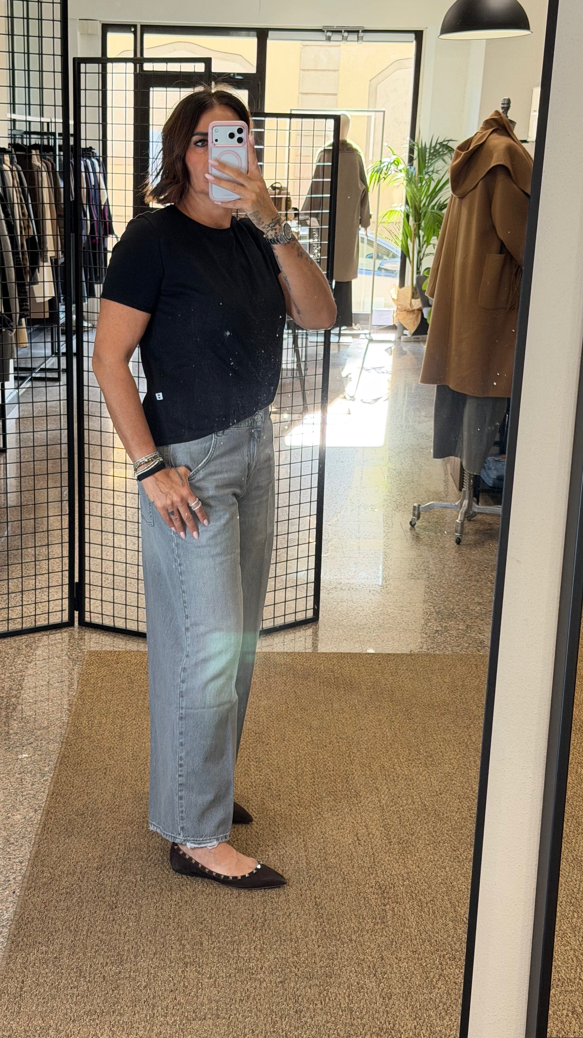 Vicolo Jeans Icon Mia Baggy Grigio