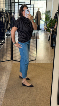 Please Jeans straight fit vita alta