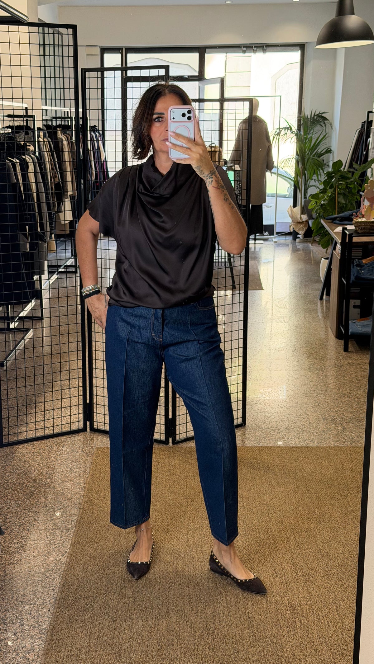 Please Jeans Baloon Fit vita alta