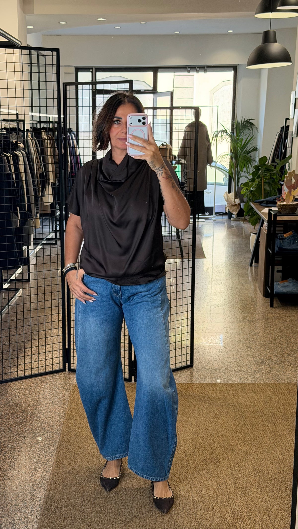 Please Jeans a gamba extra ampia