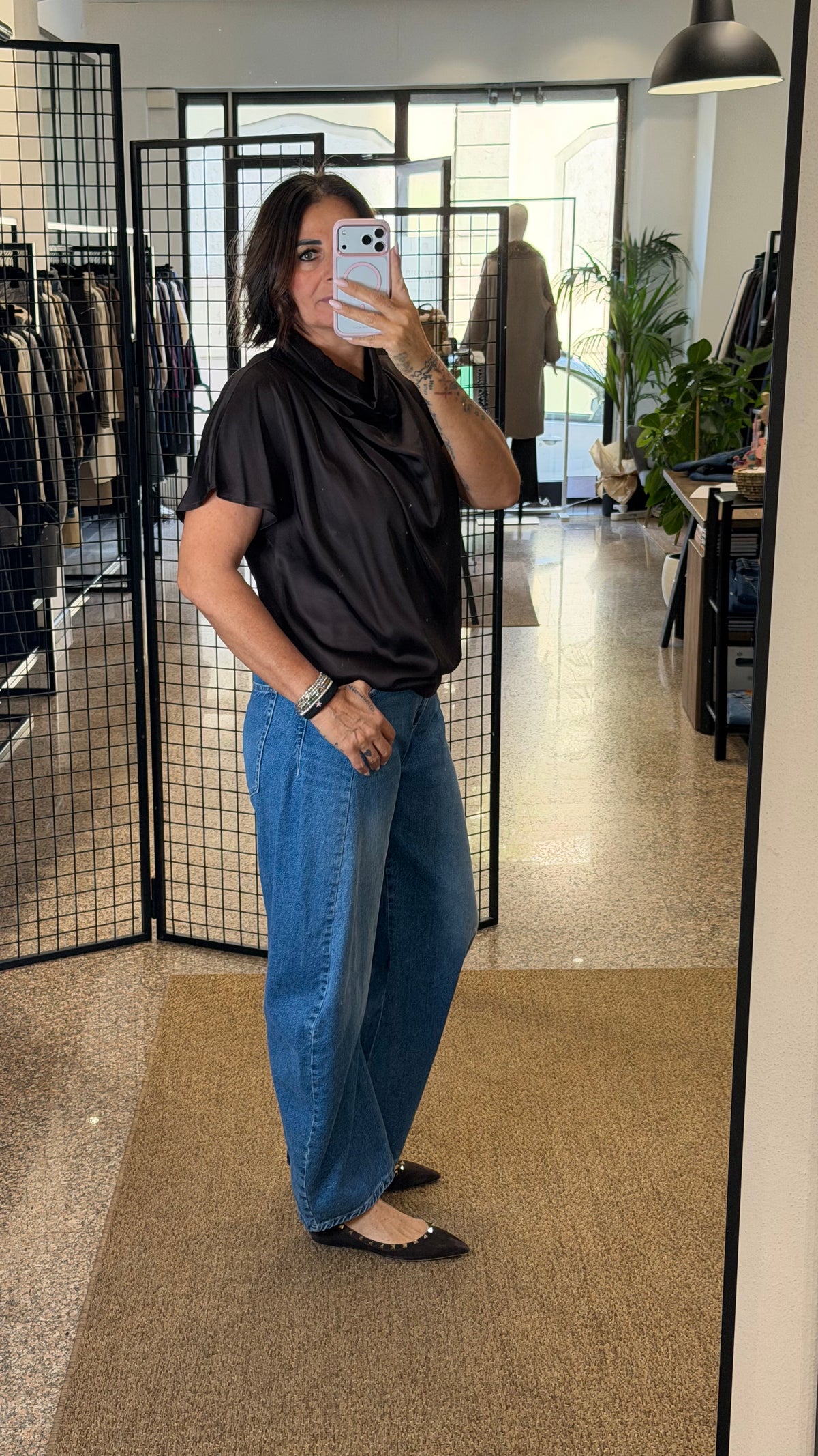 Please Jeans a gamba extra ampia