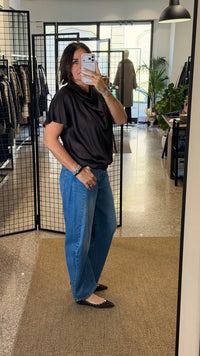 Please Jeans a gamba extra ampia