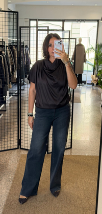 Please Jeans Palazzo Nero